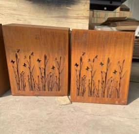 Corten Steel Garden Light